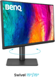 Монитор 27" BenQ PD2706QN Grey (9H.LNDLA.TBE) - изображение 12