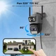 Уличная Wi-FI IP камера видеонаблюдения поворотная BESDER 10MP 5X Zoom 2,4/5G - изображение 5