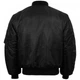 Куртка мужская лётная Mil-Tec 10403002 MA1 US Black 10403002 10403002 S - изображение 3