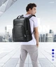 Кожаный рюкзак BOPAI 61-123281 15,6" 44x36,5x20см черный - изображение 3