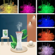 Увлажнитель воздуха ночник аромадифузор 3 в 1 Air Purifier Crystal RGB 7 цветов подсветки - изображение 4