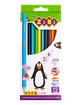 Олівці кольорові 12кол. ZiBi 2414 KIDS Line (24) /ZB.2414/ - изображение 1
