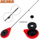 Зимняя удочка Akara Prima GL New Red 26 см (STFZN-R) - изображение 2