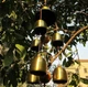 Металлические ветряные колокольчики / музыка ветра Chinese Bells подвеска с колоколами для украшения дома и сада, золотистые (99165179) - изображение 10