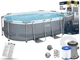 Каркасний басейн Bestway 5614A Steel Pro Max 305х200х84 см Об"єм 3668 літ фільтр-насос - зображення 1