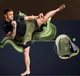 Компресійні шорти для RDX MMA T16 2-в-1 GREN/BLACK-L (MSC-T16AGB-L) - зображення 7