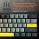 Клавіатура ігрова механічна GamePro GPMK-130G Pro Black Hot-Swap Outemu Red Swich RGB 2.4G/Bluetooth/USB - зображення 11