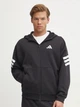 Толстовка на молнии мужская Adidas Not Sports Specific M Fi 3S Fz JD4827 M Черная (4067906121983) - изображение 5