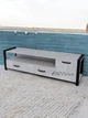 Тумба LOFT TV 1800х500х450 мм Mebliromax Індастріал Чорний - зображення 2