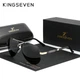 Мужские поляризационные солнцезащитные очки KINGSEVEN N7899 Gold Gray - изображение 1