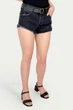 Джинсовые шорты Pull & Bear 9696/308/800 черные L - изображение 4