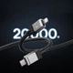 Кабель Baseus CoolPlay Series Fast Charging Type-C to Lightning 20W (1m) orange - зображення 9