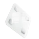 Весы напольные Hoco HI21 (Bluetooth 4.2, 0,1 кг–180 кг, дисплей, функции диагностики тела, смарт, умные, работа до 120 дней) - Белый - изображение 4