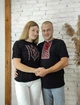 Жіноча футболка вишиванка Ноко "Молодіжна червона" в чорному кольорі XL - зображення 3