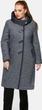 Пальто демісезонне з букле Lady Prestige Л574 50 сіре - изображение 2