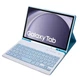 Чохол із Bluetooth - клавіатурою Glass Magnet Flip Cover 360 для Samsung Galaxy Tab 10 FE / S9 / S9 FE blue - зображення 1