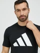Футболка спортивная длинная мужская Adidas Training Tr-Es Fr Logo T IB8273 S Черная (4065432936286) - изображение 9