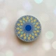 Держатель для смартфона / планшета попсокет Popsocket Серый :: Узор Цветок (принт 4_1) - изображение 1