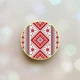 Держатель для смартфона / планшета попсокет Popsocket Желтый :: Вышиванка (принт 4_6) - изображение 1