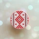 Держатель для смартфона / планшета попсокет Popsocket Розовый :: Вышиванка (принт 4_6) - изображение 1