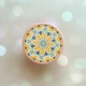 Держатель для смартфона / планшета попсокет Popsocket Розовый :: Узор (принт 4_2) - изображение 1