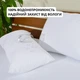 Ткань непромокаемая махровая с водоотталкивающей мембраной, 210 см 140 гр/м2 с пропиткой белая хлопок для простыней пеленок - изображение 6