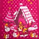 Тканина рушникова вафельна Merry Christmas, 150 см, 160 гр/м2, вишнева 4996701 - зображення 3