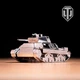 Коллекционная модель-конструктор Metal Time World of Tanks танк P 26/40 (MT062) - изображение 2