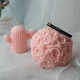 Силиконовая форма для изготовления свечей 9.3 x 7.7 cм "silicone mold-19" 4948127 - изображение 3