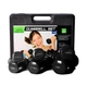 Набір гантелей в кейсі 9 кг. PowerPlay 4121 Fitness Dumbells (2шт.*1кг. 2шт.*1,5кг. 2шт.*2кг.) 4911072 - изображение 1