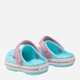 Дитячі крокси-сабо для дівчинки Crocs 207005-4S3 19-20 (C4) Мятний/Розовий (191448710481) - зображення 4