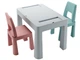 Комплект меблів Tega Baby TEGGI MULTIFUN + 2 стільця turquoise old rose grey (TI-011-174) - зображення 1