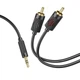 Кабель HOCO 3.5 double lotus RCA audio cable UPA28 |1.5M| 4758088 - изображение 5