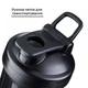 Шейкер спортивный Blender Bottle Classic Loop Pro Blue SKL24-238226 - изображение 4