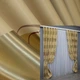 Комплект (2шт. 1,5х2,7м.) готових штор із тканини софт. Колір бежевий. Код 366ш 33-0331 4915926 - зображення 1