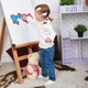 Магнитные беби пазлы "Зебра и слоненок" Vladi toys VT3208-12 4557334 - изображение 4