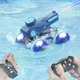 Игрушечный танк Amphibious Battle с водяной пушкой и ездой по воде · Радиоуправляемая плавающая машинка - - изображение 3