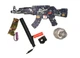 Дитячий іграшковий автомат стріляючий орбізами GUN TOYS WH10 Орбібольний кулемет - пістолет з гелевими - зображення 3
