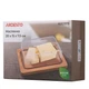 Масленка Ardesto Midori AR0919 20х15х7.5 см бежевая 5006558 - изображение 4