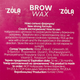 Воск для бровей 15 г Zola Brow Wax для фиксации формы, с эффектом ламинирования - изображение 2