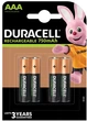 Аккумулятор DURACELL HR03 (AAA) мини-пальчиковые 750mAh набор 4 штуки - изображение 1