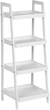 Стелаж ModernHome by Multistore 4 полиці білий (RH1908-08 WHITE) - зображення 1