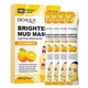 Маска глиняна освітлююча для обличчя BIOAQUA Brightening Mud Mask, маска у стіках, 8х10 г, 10 шт - изображение 1