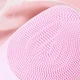 Щетка-массажер Sonic Facial Brush BR-020 Pink электрическая силиконовая для чистки лица (BR-020) - изображение 4