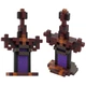 Детский конструктор Minecraft "Огромный Портал Незера", Магнитный конструктор Майнкрафт, 190 блоков - изображение 1