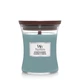 Ароматическая свеча с нотами сосны, свежего воздуха и кашемира Woodwick Medium Evergreen Cashmere 275 г (1743602E) - изображение 2