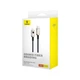 Кабель для Iphone на 2м. Type-C to Lightning Unbreakable Series 20W сріблястий, Baseus для зарядки та передачі даних (P10355803221-01) - зображення 6