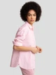 Koszula damska bawełniana Big Star Goplo 601 XS Różowa - obraz 5