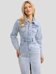 Плаття-сорочка джинсове міді осіннє жіноче Big Star Laylana 162 M Блакитне (5900714830885) - зображення 5