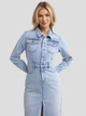 Плаття-сорочка джинсове міді осіннє жіноче Big Star Laylana 162 M Блакитне (5900714830885) - зображення 6